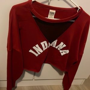 PINK, xs top, small bottoms, red, black, white, grey
